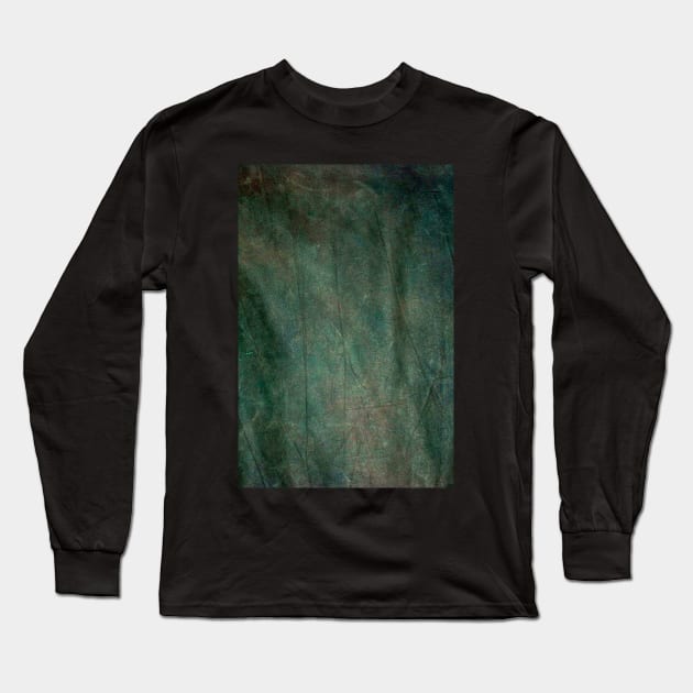 Green fabric Long Sleeve T-Shirt by foxxya